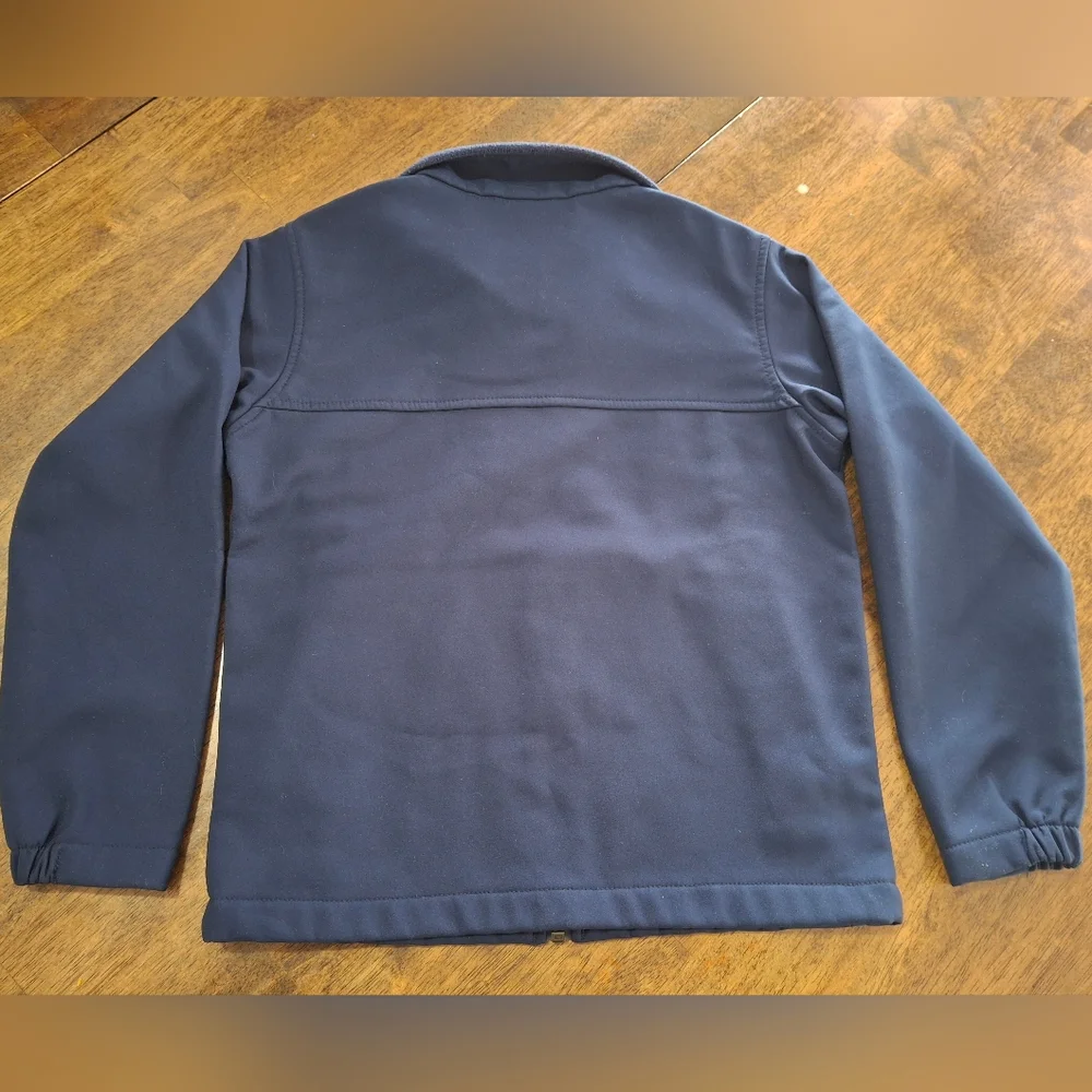 Columbia Kid's Navy Blue Zip Up Jacket Size 8.